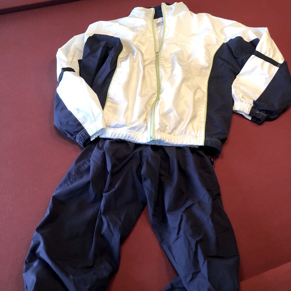 Vintage WILSON warm-up suit Ladies Medium Matching Set